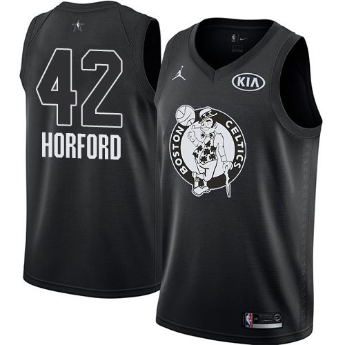 Men Boston Celtics #42 Al Horford Black Jordan Swingman 2018 All-Star Game NBA Jersey->boston celtics->NBA Jersey